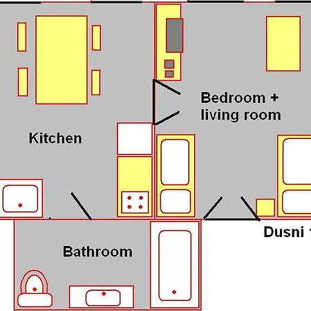Old Town - Dusni Apartments Prague Room photo
